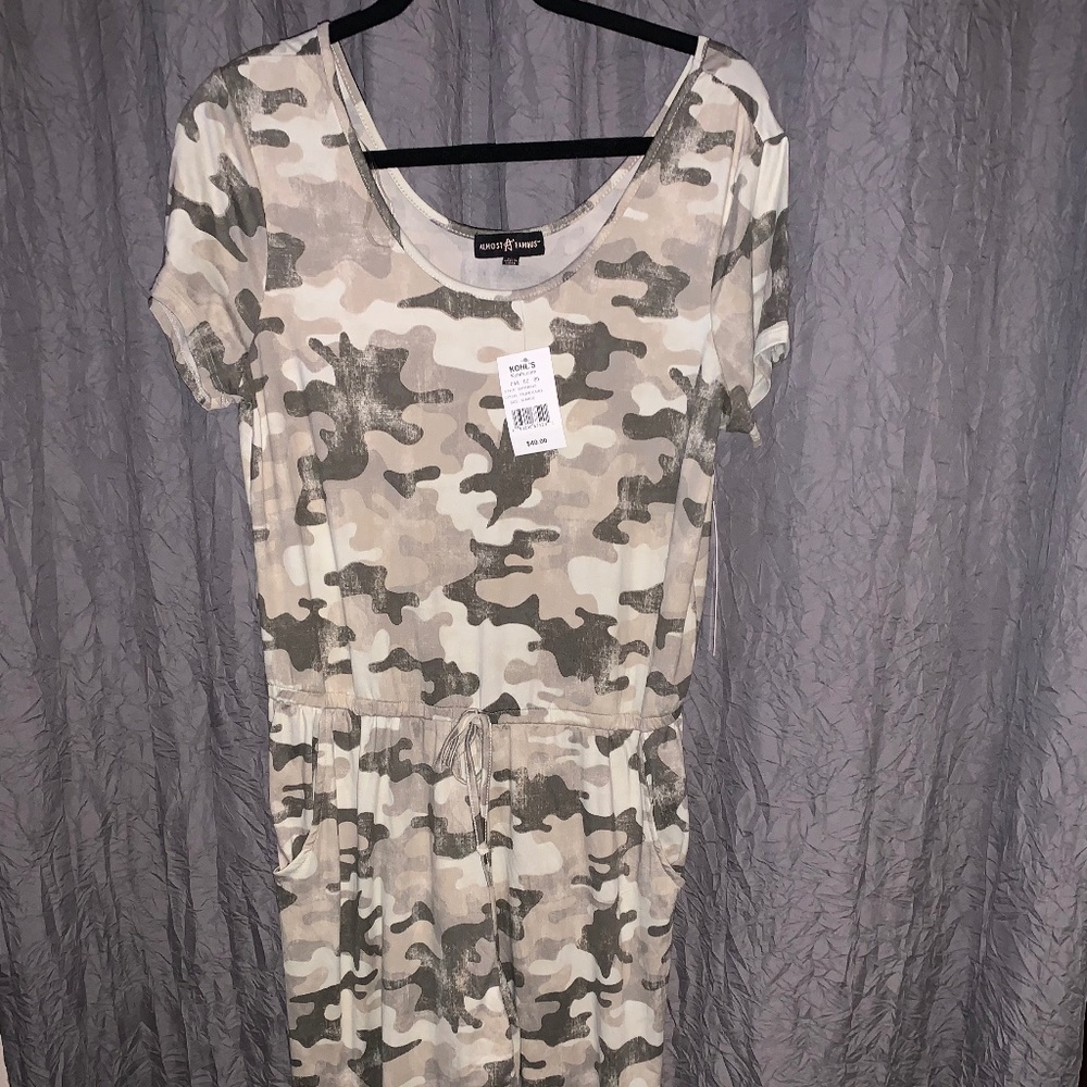 Almost Famous Camo Jumper